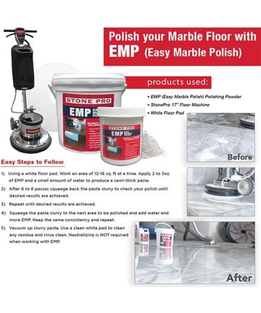 Stone Pro EMP Eas Marble Polish Powder - 1 lb | Premium Polishing Solution for International Shipping - Buy Online on GoSupps.com