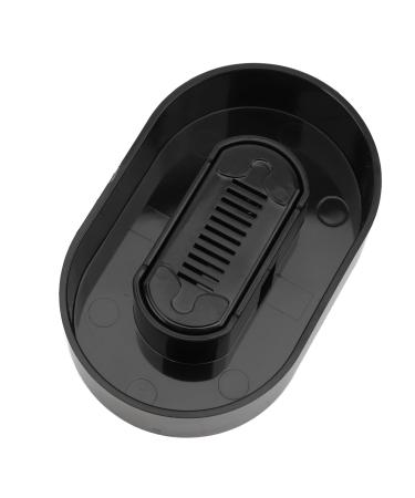 Pongnas Beard Trimmer RINSER Manual Push Beard Clipper Cleaner Portable Shaving Tool with 150 m Filter for Home Outdoor Use Water Saving Design BLACK Black