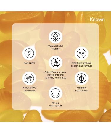 Known Nutrition Thermogenic Weight Loss Gummies - Natural Metabolism Support | 60 Vegan Gummies - Buy Online on GoSupps.com