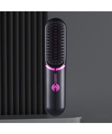 Wireless Hair Straightening Comb Portable Dual-Purpose Frizz-Free Styling with Negative Ion Technology - Buy Online on GoSupps.com