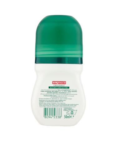 Borotalco: Deo Roll On "Original Microtalc" 50 ml (1.69 fl.oz) pack of 2 - Buy Online on GoSupps.com