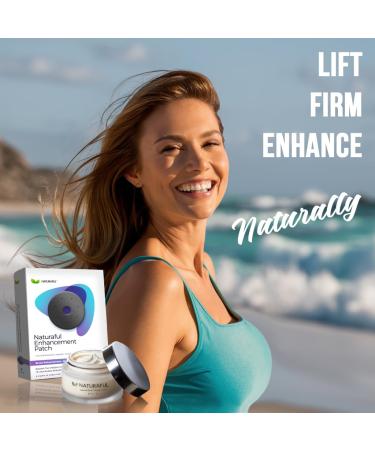 NEW NATURAFUL - Breast Enhancement Cream & Enhancement Patch BUNDLE - Natural Breast Enlargement Firming and Lifting | Trusted by Over 100 000 Users & Includes Handbook | $143 Value Bundle - Buy Online on GoSupps.com