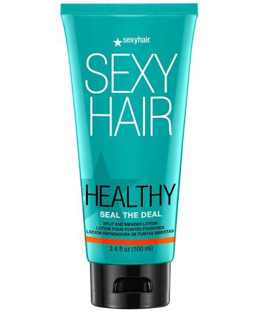 SexyHair Healthy Seal the Deal Split End Mender Lotion | All Hair Types Seal the Deal | 3.4 fl oz
