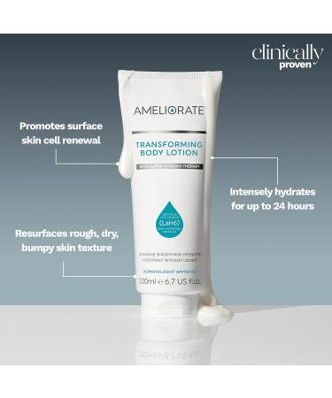 AMELIORATE Transforming Body Lotion 200 ml Nourishing & Hydrating Skin Care for All Skin Types International Shipping Available - Buy Online on GoSupps.com
