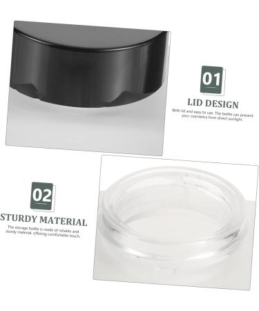 Mikinona Travel Cosmetic Containers Face Cream Jar Travel Sample Container Toiletry Bottle Body Butter Jars Refillable Cream Jar Sample Jars Portable Cosmetic Jar Glass Make up Oil Seed - Buy Online on GoSupps.com