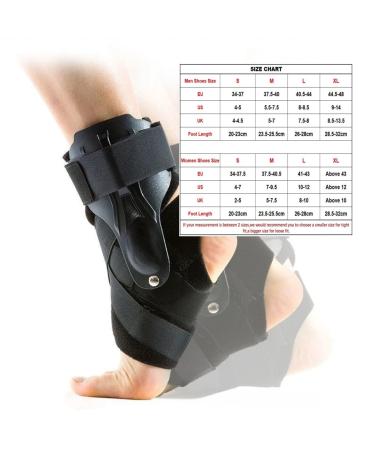 Ankle Brace for Men & Women - Adjustable Compression Support for Sprains Sports & Injury Recovery - Ideal for Basketball & Volleyball (Large - Buy Online on GoSupps.com