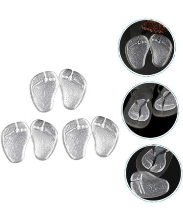 Buy Ipetboom 3 Pairs Forefoot Slipper Pads - Clear Cushion Inserts for Women s Heels Non-Slip Gel Foot Pads for Sandals & Pumps - Comfort & Support for All-Day Wear - Buy Online on GoSupps.com
