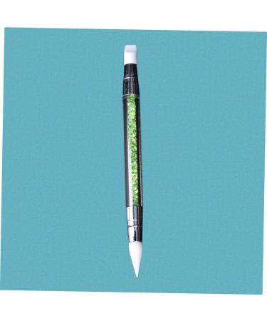 SKISUNO Pattern Making Nail Tool Nail Art Carving Silicone Head Nail Pen Nail Silicone Pen Manicure Greens medium Green - Buy Online on GoSupps.com