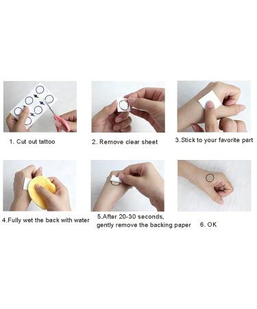 Soccer Temporary Tattoo for Kids - 20 Water Transfer Fake Tattoos - DIY Soccer Party Favors and Supplies - Buy Online on GoSupps.com