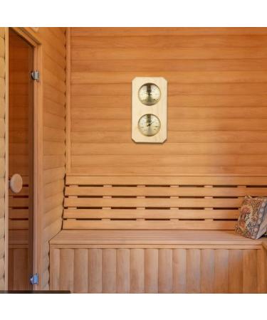 Sosoport Sauna Temperature & Moisture Knife Hygrometer - Indoor & Outdoor Humidity Accessories for Home Saunas | Durable ABS - Buy Online on GoSupps.com