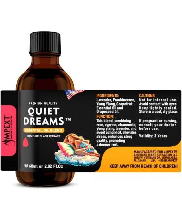 Quiet Dreams Essential Oil Blend Select Grade 60ml - Buy Online on GoSupps.com
