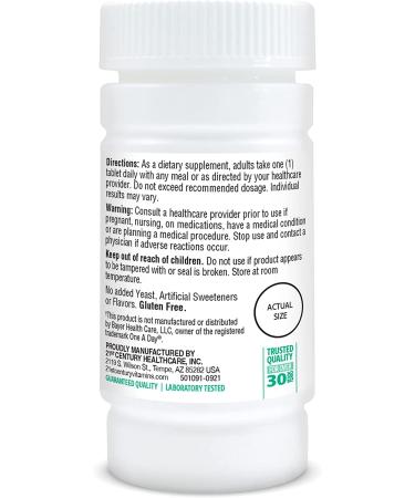 21st Century One Daily Essential Multivitamin - 100 Tablets for Optimal Health - Buy Online on GoSupps.com