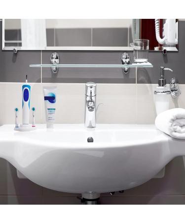 Vievre Electric Toothbrush Holder Base - 2-Piece Organizer for Versatile Bathroom Storage - Perfect for Electric Toothbrushes - Buy Online on GoSupps.com