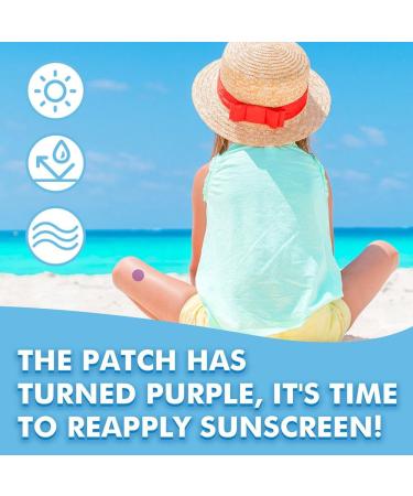 UV Sun Stickers for Sunscreen | 24 Waterproof UV Detection Patches for Sun Protection - Buy Online on GoSupps.com