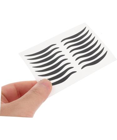 Healeved 80 Pairs of Double Eyelid Tape Temporary Eyeliner Stickers Cheap Eyeliner Stickers Liner Black Eyeliner Sticker Sticker-Eyeliner Double-Sided Tape Stickers for Eye Makeup Black Healeved - Buy Online on GoSupps.com