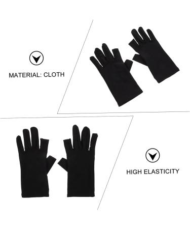 1 Pair Ladies Sun Protection Gloves Summer Riding Gloves Nail Art Fingerless Glove Wear Manicures Gloves Ladies Golf Glove Skin Protective Gloves Non-Slip Cloth Manicure Tools Miss - Buy Online on GoSupps.com