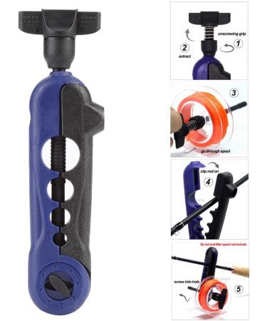 Portable Mini Line Spooler: Adjustable Fishing Line Winder Device - Buy Online on GoSupps.com