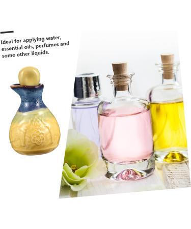 MAGICLULU 2 Sets Aromatherapy Bottle Liquid Dispenser Lotion Dispenser Bottle Liquid Containers Decorative Small Vials Refillable Bottle Perfume Essential Oil Water Dispenser Ceramics - Buy Online on GoSupps.com
