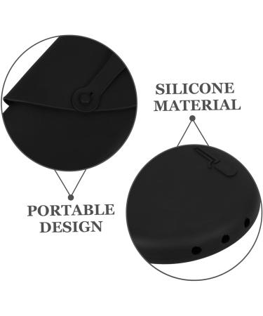 NULYLU Curling Iron Storage Bag Hair Rollers Curling Wand Hair Straightener Hair Curler Black - Buy Online on GoSupps.com