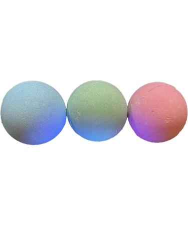 Light Up Glow in The Dark Bath Bombs for Teens & Adults - Set of 3 Pink, Green, Blue Fizzing Bombs with Surprise Disco Lights - Fun & Relaxing Gift Idea - Buy Online on GoSupps.com