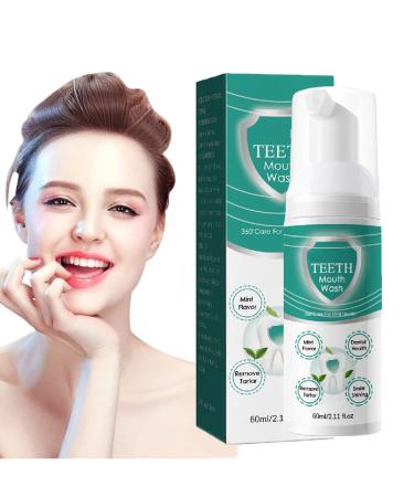Bright Whitening Teeth Mousse Whitening Teeth Cleansing Mousse Whitening Teeth Mouth Repair Mousse Teeth Whitening Mousse Foam Mousse Foam Deeply Cleaning Gums Tooth Mousse (1PC)