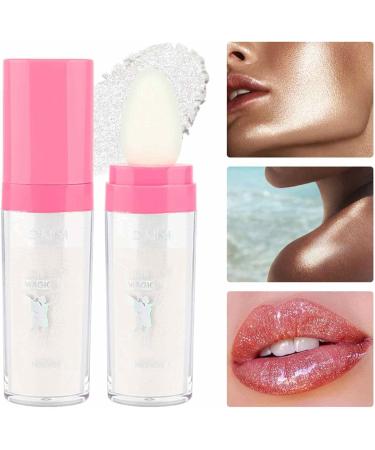 Highlighter Makeup Stick - Body Face Highlighter Patting Stick Powder - Natural Three-Dimensional Face Powder Blusher for Women Men Females Males Uaxiu 01#white - Buy Online on GoSupps.com