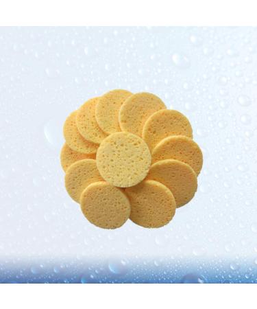 Facial Washing Foam | Makeup Remover Sponge | Spa Quality Face Cleanser - Yellow - Buy Online on GoSupps.com