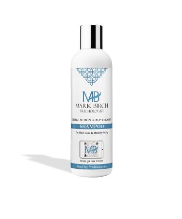 Triple Action Scalp Therapy Shampoo for Hair Growth & Hair Thickening. Shampoo that combats Hair Loss & Hair Thinning for Men and Women by Mark Birch Trichologist