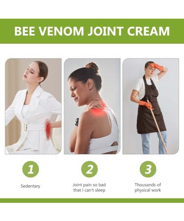 BSOON Bee Venom Cream - 2 Piece Joint Treatment & Bone Therapy for Professional Repair | Soothing Cream for Neck Hands & Feet - Shop Now! - Buy Online on GoSupps.com