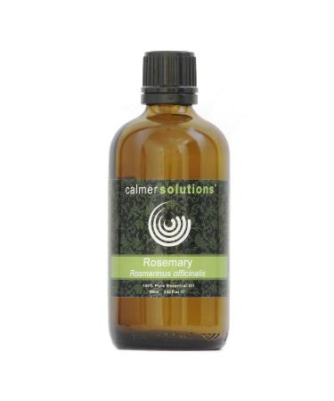 Calmer Solutions Rosemary 100% Pure Essential Aromatherapy Oil 100ml Romero One Size