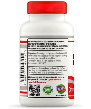 Full Life Evening Primrose Oil - Healthy Immune System - Supporting Vascular System - GLA for Skin - 100 Softgel Capsules Serving 100 Days 500mg. - Buy Online on GoSupps.com