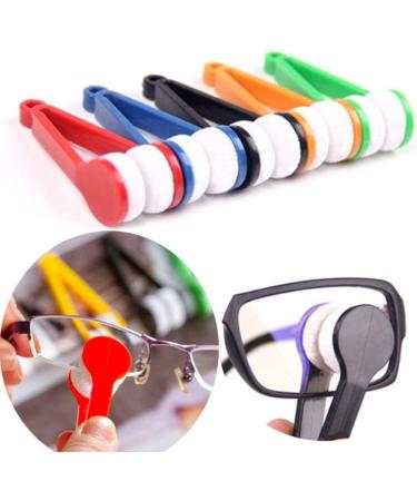 JIHUOO 6 Pieces Mini Microfiber Glasses Cleaner Brushes - Ultimate Sunglasses Cleaning Tool for Spotless Lenses - Buy Online on GoSupps.com