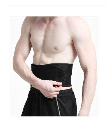 Back bandage belt lower back bandage Self-heated lordosis support belt pain relief for back cramps sciatica weight lifting waist fitness studio for men and women (size: 12315cm 123*15cm
