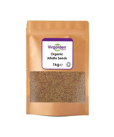 Organic Alfalfa Seeds 1kg