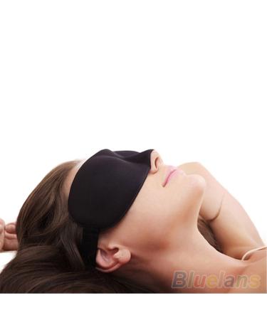 Adjustable 3D Contoured Eye Sleeping Mask with Earplugs - Light Blocking Sleep Aid for Men, Women, and Kids - Buy Online on GoSupps.com