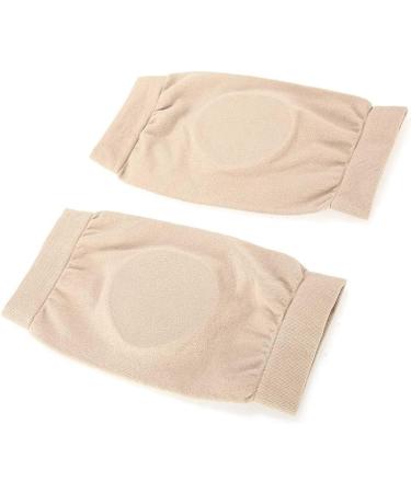 Soft Elastic Ankle Protection Sleeve Silicone Protective Pad Breathable Foot Heel Crack Sock Designed for Hockey Figure Roller - Buy Online on GoSupps.com