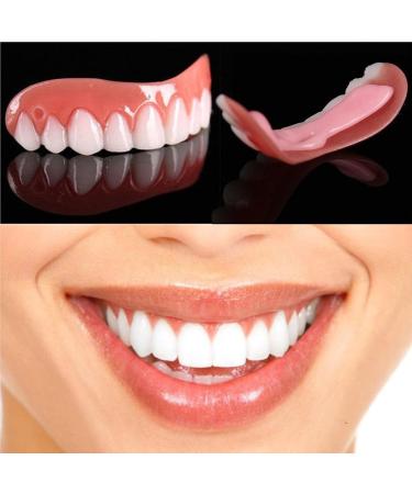 Denture Pebble Gel - Instant Repair for Upper & Lower Jaw | 3 Pairs for Confident Smiles | Quick & Easy Provisional Dentures - Buy Online on GoSupps.com