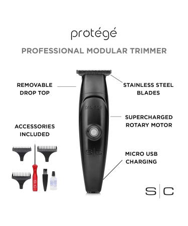 Stylecraft Prot g Cordless Hair Clipper & Trimmer - Black | Premium Hair Cutting Tools for Precision Grooming - Buy Online on GoSupps.com