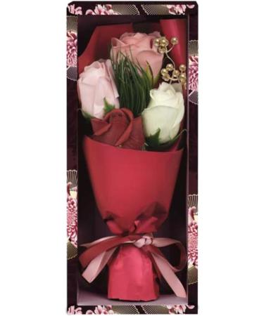  Emanuela Biffoli Emanuela Biffoli - Bouquet of Soap Flowers with 4 Roses Water Lily and Green Tea/Lotus Flowers and Matcha Tea 1 box 30g  - Buy Online on GoSupps.com