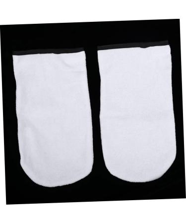 Ipetboom Skin Care Gloves 2 Pairs Paraffin Wax Gloves Bath Gloves Hand Treatment Mitts Gel Gloves Mittens Moisturizing Gloves Cold Gloves Hand Spa Cover Hand Wax White Skin Care - Buy Online on GoSupps.com