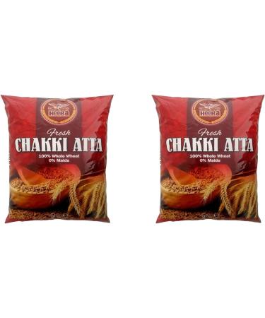 Seelans | Heera Chakki Atta 5kg (Pack of 2) The Flour Simplifies & Speeds Up The Cooking Process - Makes The Lightest & Fluffiest Chapattis - Buy Online on GoSupps.com