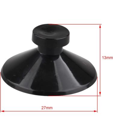 HALJIA Aquarium Suction Cup Rubber 27mm - Black 10 Pack | Premium Fish Tank Accessories for Easy Installation - Buy Online on GoSupps.com
