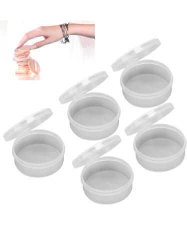 Air Cushion Powder Puff Organizer Multi Purpose Powder Puff Organizer Portable Sponge Powder Puff Organizer Round Transparent Organizer for Earrings Jewelry Powder Puffs - Buy Online on GoSupps.com