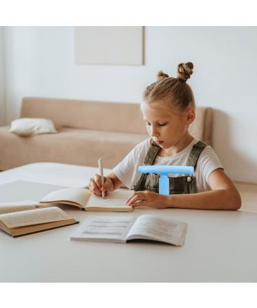 Reading Posture Corrector - Adjustable Students Vision Protection Enhanced Learning Sitting Posture Corrector for Children Blue - Buy Online on GoSupps.com