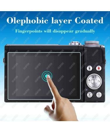 ULBTER G7 X Mark III Screen Protector - 3Pack Tempered Glass Cover for Canon G7XIII Digital Camera | 9H Hardness, Anti-Scratch, Anti-Fingerprint, Anti-Bubble, Anti-Water, Anti-Dust - Buy Online on GoSupps.com