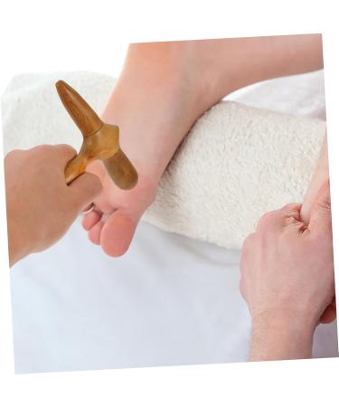 Magiclulu 2 STK Wooden Foot Massager & Acupuncture Rod - Thai Massage Device for Deep Relaxation - Buy Online on GoSupps.com