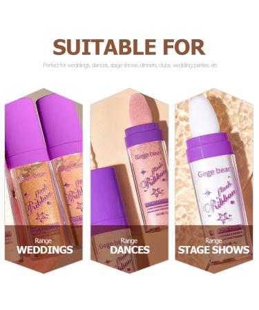 Beaupretty Face Glitter Set - 3pcs Highlighter Powder for Stunning Makeup | International Shipping Available - Buy Online on GoSupps.com