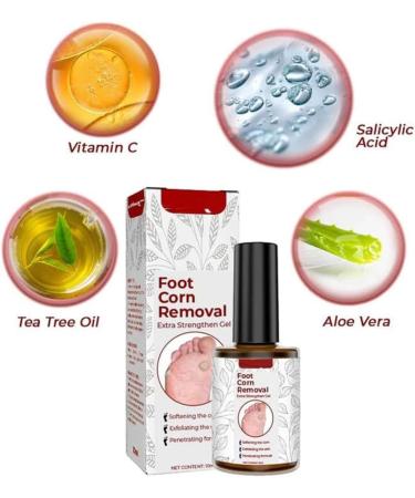 VERAMY Foot Corn Removal Extra Strength Gel - Quick Corn Remover Liquid (3PCS) - Buy Online on GoSupps.com