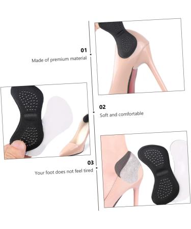 NOLITOY 3 Pairs Heelpiece Stickers - Foot Gap Filler & Heel Liners for Cushioned Shoe Comfort | Polyester Protection & Scent Booster - Buy Online on GoSupps.com