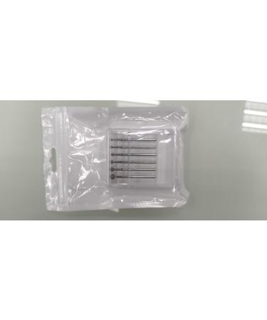 Sibba 6pcs Cuticle Drill Bit Set Flame Stainless Steel Bit with Case Manicure Pedicure Diamond Drill Polishing File Grinding Heads Tools Metal Professional Carbide Remover Bits Acrylic Gel Nails Round 6pcs Round End - Buy Online on GoSupps.com